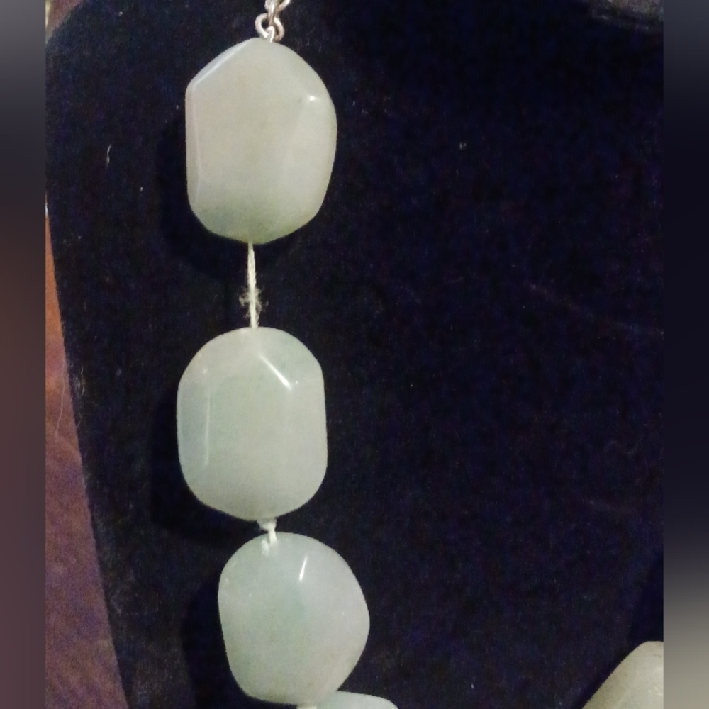 Ralph Lauren Chunky Jade Necklace - Picture 3 of 6